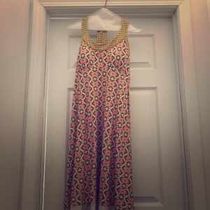 PrAna racerback built in bra dress